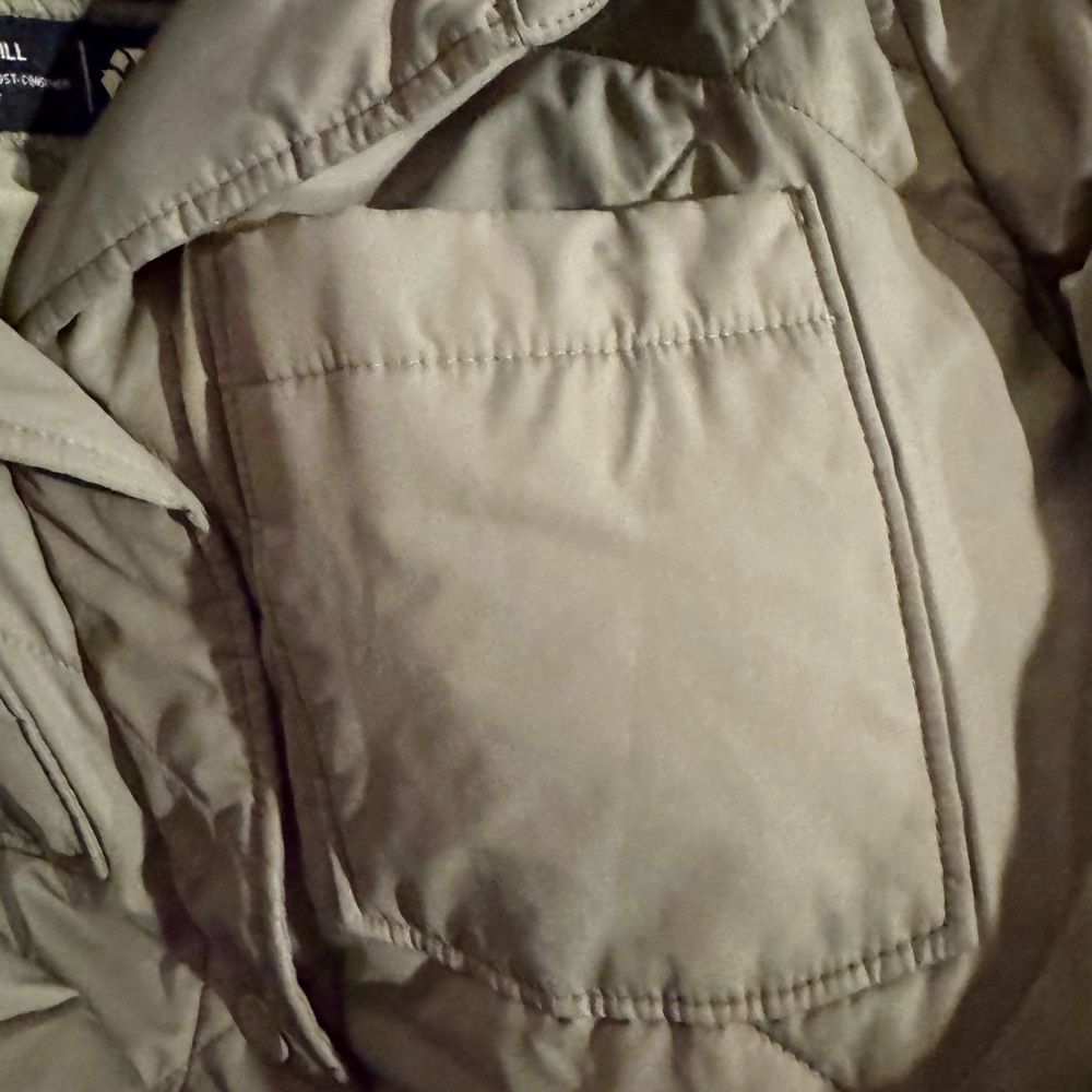 Neutral Quilted Jacket - Picture 3 of 15